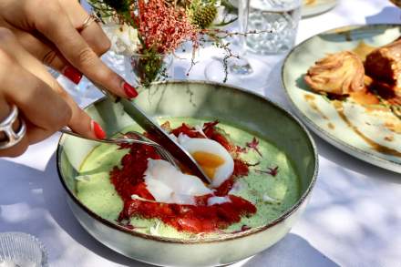 Les Oeufs du brunch au chateau beaupin marseille