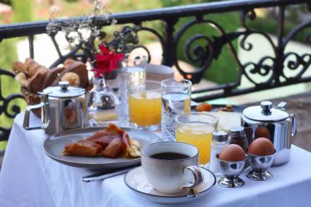 Restaurant Chic Marseille · Restaurant Château Beaupin petit déjeuner